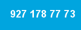 927 178 77 73 927 178 77 73